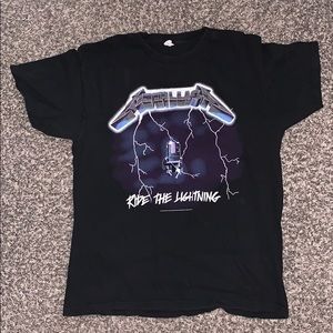Metallica “Ride the Lightning” t-shirt. Size L